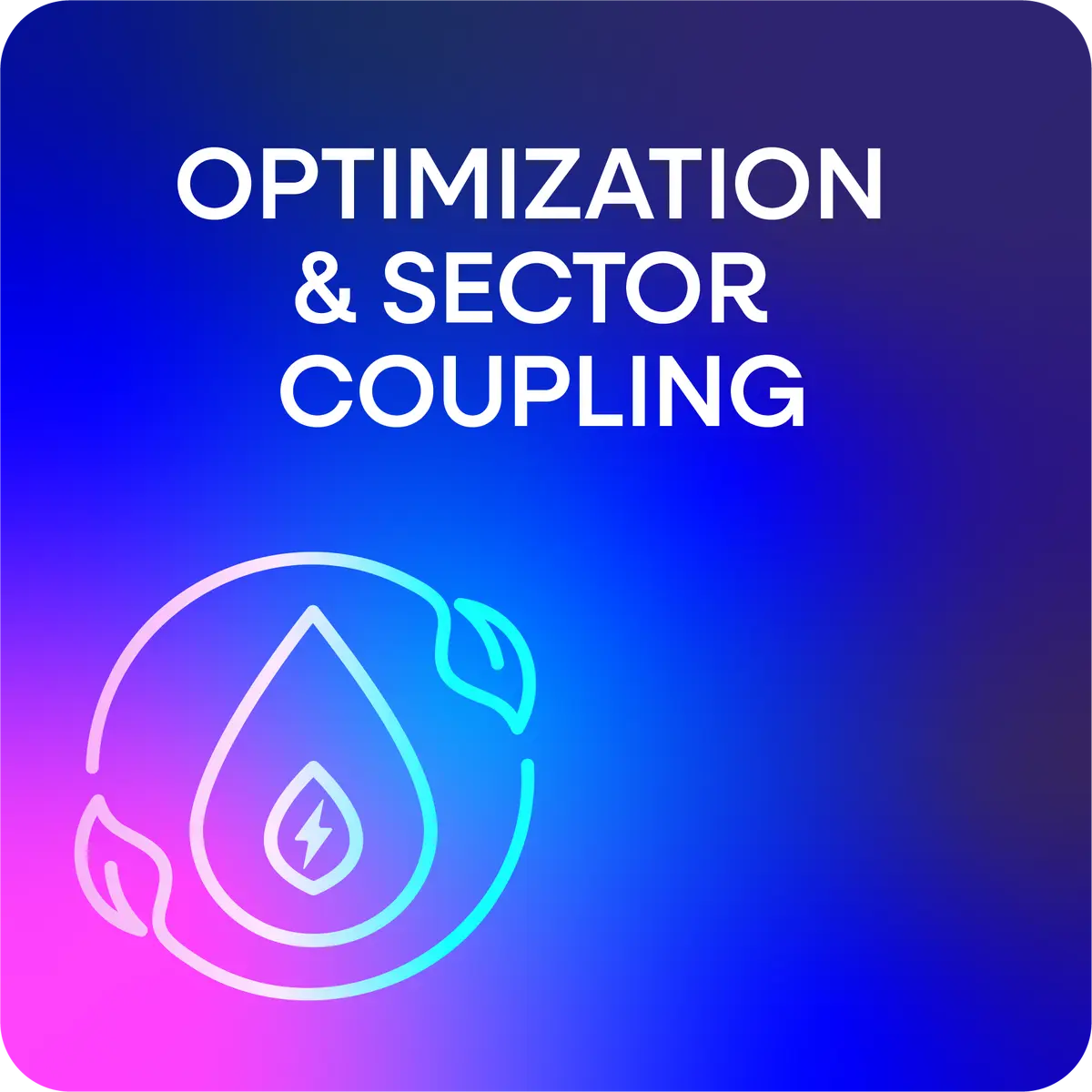 Optimization & Sector Coupling Optimization & Sector Coupling
