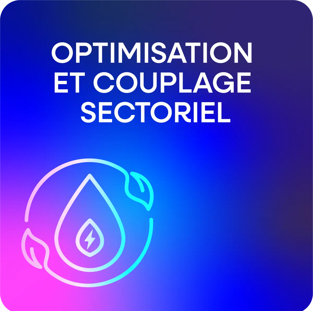 Optimisation & Couplage Sectoriel Optimisation & Couplage Sectoriel