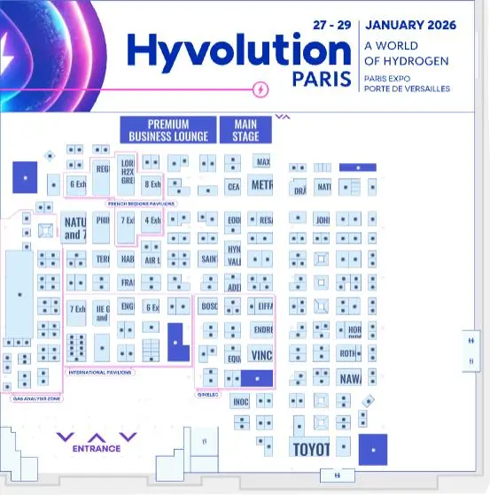 Plan interactif Hyvolution 2026